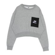 Casual Fleece Crewneck Sweatshirt