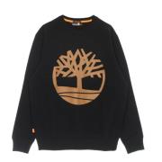 Kjerne Logo Crewneck Sweatshirt Svart