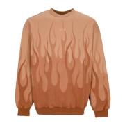 Flammer Lett Crewneck Sweatshirt Terracotta