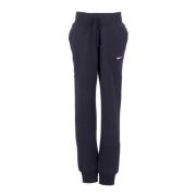 Høytlivs Fleece Joggers Svart/hvit