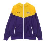 NBA Courtside Windbreaker Jakke Gul