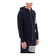 4-Bar Zip-Up Hoodie