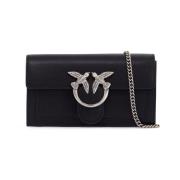 Love Birds Diamond Cut Crossbody Veske