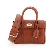 Bayswater Mini veske i grained skinn