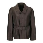 Belted Two Pocket Jacket