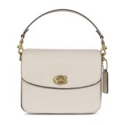 Polert Skinn Crossbody Veske