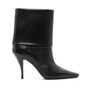 Napa Leather Heeled Boots