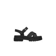 Svart Backstrap Sandal London Vibe