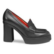 Elegant Svart Høyhælte Pumps