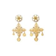 Pre-owned Yellow Gold earrings