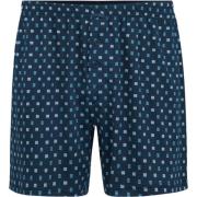 Supima Bomull Boxer Shorts - Storm Blå