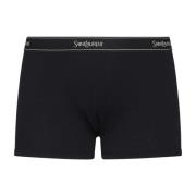 Bomullsboxershorts med logo