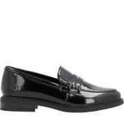 Elegante Sorte Lukkede Loafers Damesko