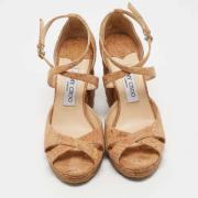 Pre-owned Fabric sandals