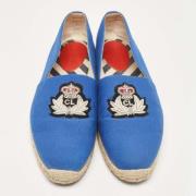 Pre-owned Canvas flats