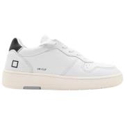 Court Calf Sneakers Hvit Svart