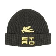 Strikket Logo Beanie Lue