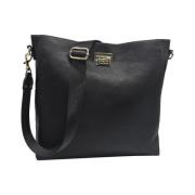 Klassisk Hverdags Crossbody-veske med Clip-lukking