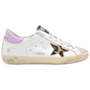 Hvite Leopardstjerne Sneakers