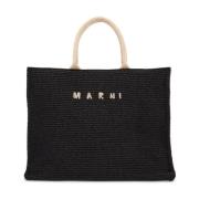 Raffia Effekt Tote Bag