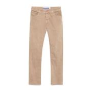 Slim Fit Beige Bukser