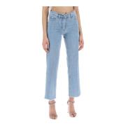 Flared Cropped Jeans