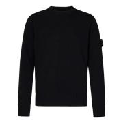 Svart Crew Neck Sweater Aw24