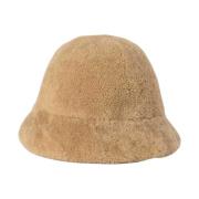 Shearling Bucket Hat i Whiskey