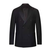 Klassisk Dobbelspent Tuxedo Blazer Smoking