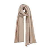 Beige Goya Alpaca Wool Scarf