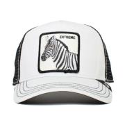 Animal Farm Trucker Lue Svart/Hvit