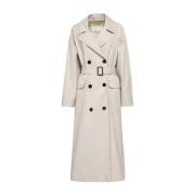 Beige Vanntett Trenchcoat