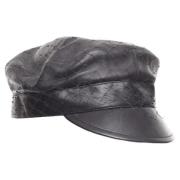 Pre-owned Leather hats