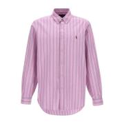 Rosa Polo Ralph Lauren Long Sleeve-Sport -Shirt Skjorte