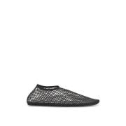 Krystall Mesh Ballerina Flats