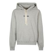 Puddergrønn Hettegenser Herre Sweatshirt