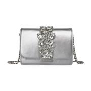 Rhinestone clutch veske