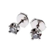 Pre-owned White Gold earrings