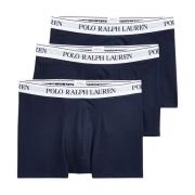 Blå Polo Ralph Lauren 3 Pk Trunk Bokser 3Pk