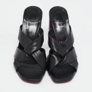 Pre-owned Leather sandals