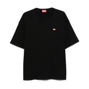 Sort Crew Neck T-skjorter og Polos