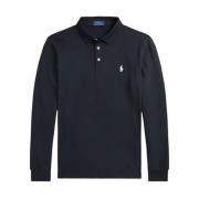 Custom Slim Fit Stretch Mesh Polo Shirt