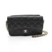 Pre-owned Leather chanel-bags