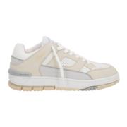 Hvit Beige Lav-Top Sneakers