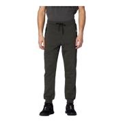 Militærstil Sweatpants Grønn med Mesh og Ripstop