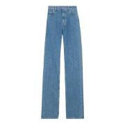 Italienske Straight Fit Jeans