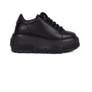 Svarte Platform Sneakers