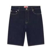 Mørke Denim Shorts Kreasjoner