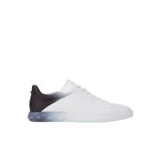 Hvite Diamant Sneakers Retro Stil