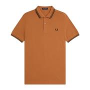 Polo med dobbel stripe M3600